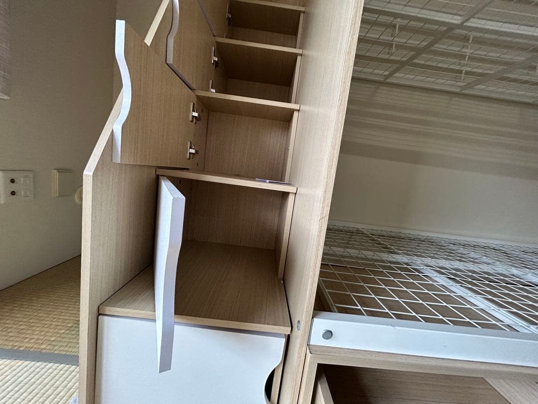 階段&BOX付き2段ベッド ボルトン2