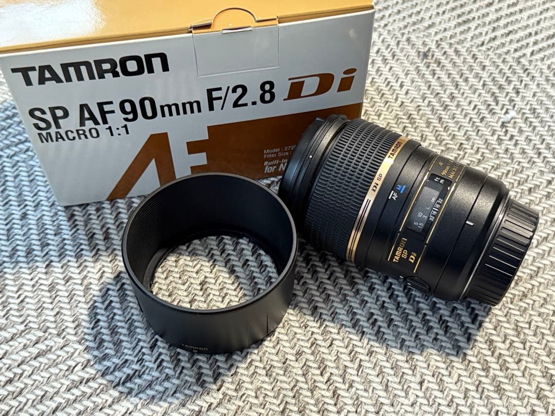 TAMRON SP AF 90mm F/2.8 Di マクロレンズ　ニコンF