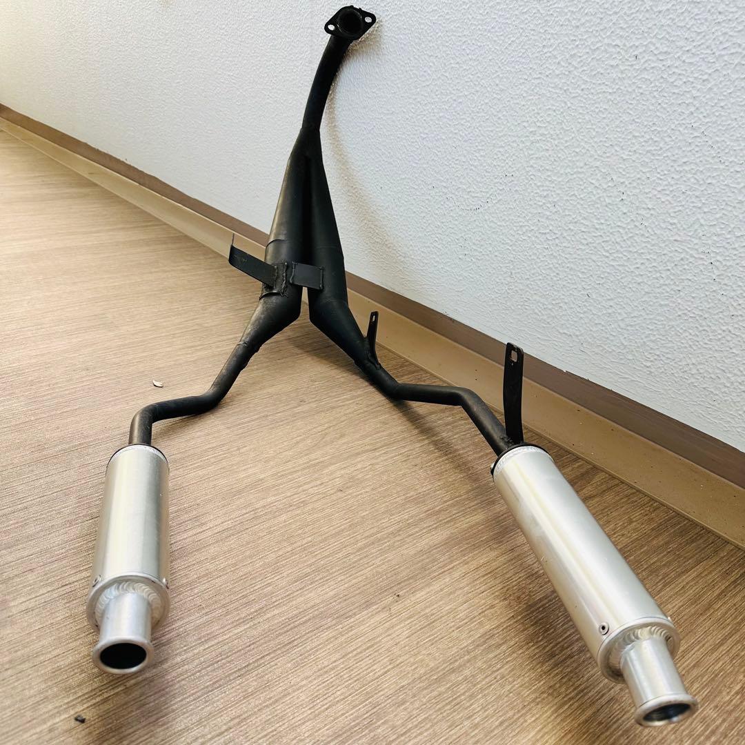 TZR50R 2本出し社外チャンバー