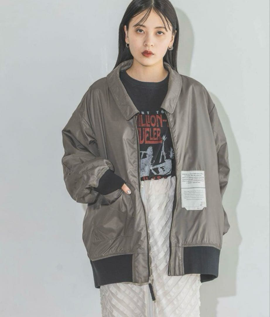 ジーナシス リバーシブルフライトジャケット