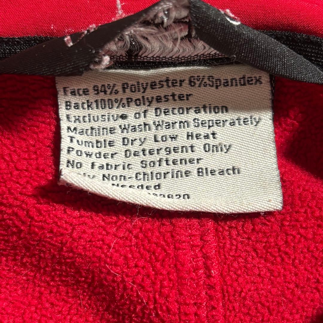 古着 90s〜 ブラックダイアモンド ソフトシェル ジャケット レッド フリース