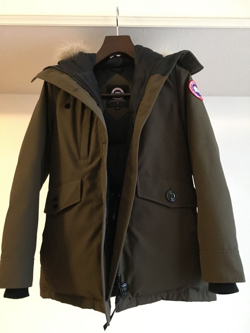 美品 カナダグース ブロンテ カーキ 日本オリジナル