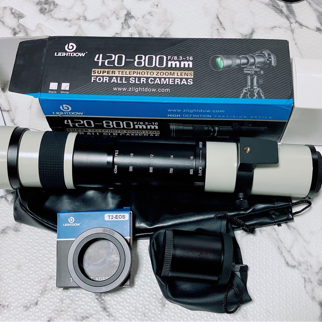 30-15 Lightdow 420-800mm F/8.3 望遠ズームレンズ