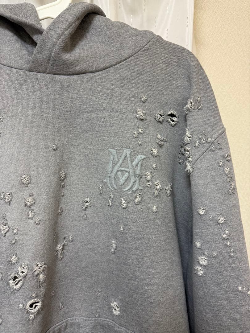 極美品AMIRI アミリ　ショットガンフーディー　メンズLサイズ