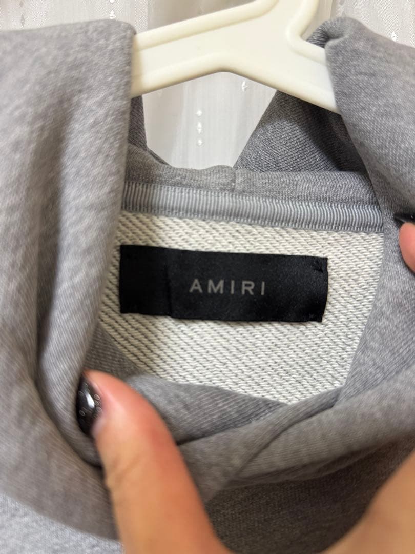 極美品AMIRI アミリ　ショットガンフーディー　メンズLサイズ