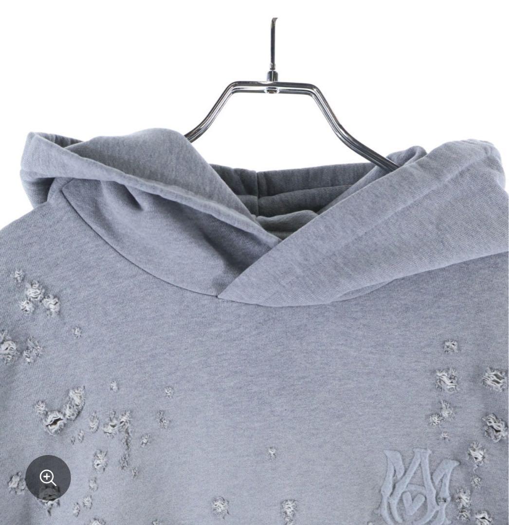 極美品AMIRI アミリ　ショットガンフーディー　メンズLサイズ