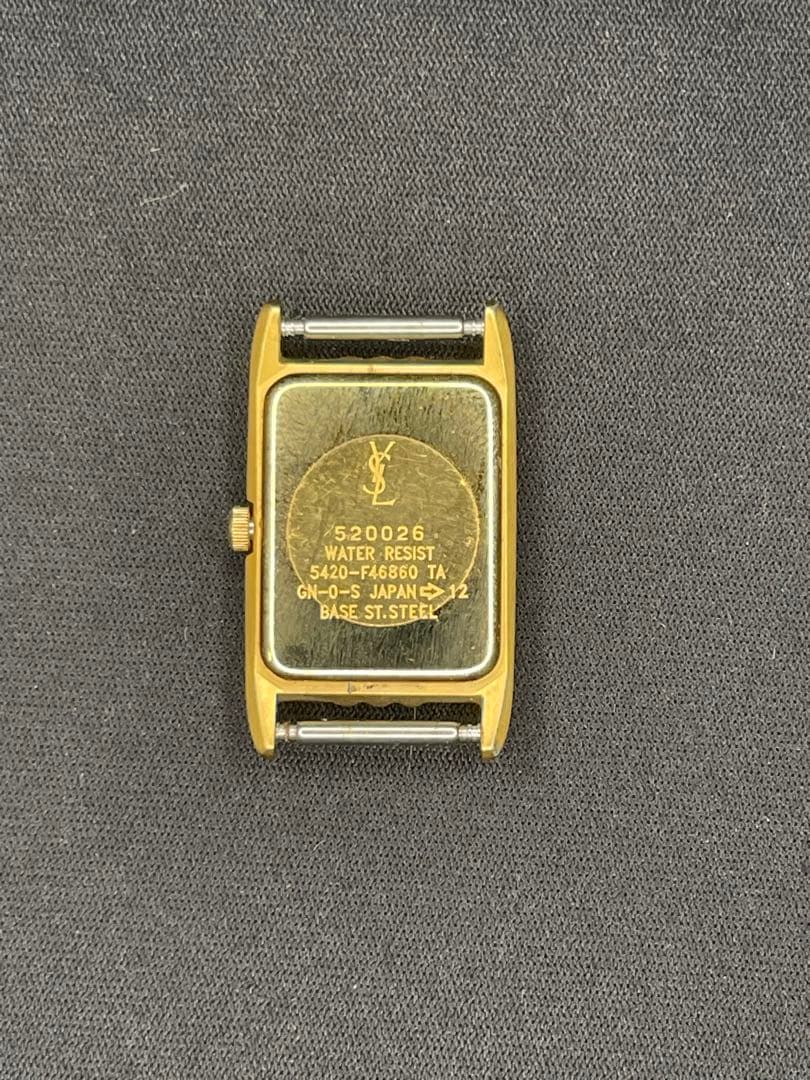 YVES SAINT LAURENT 腕時計 スクエア クォーツ