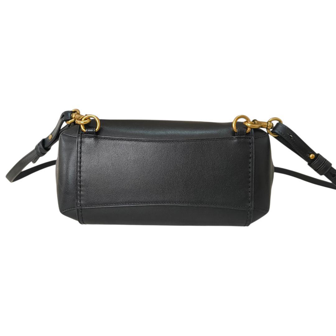 希少✨ コーチ リュック パーカー レザー ターンロック チェーン ブラック