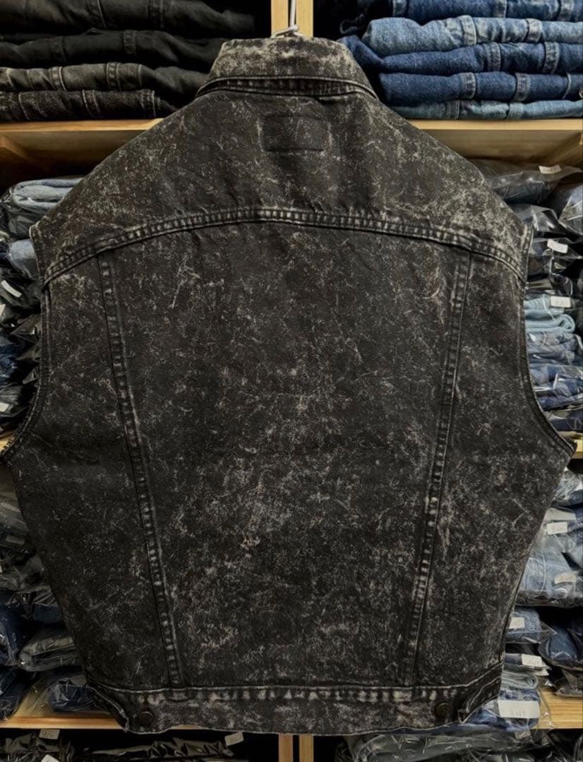 Levi’s 90s USA製 70507-0253 ブラック デニムベスト