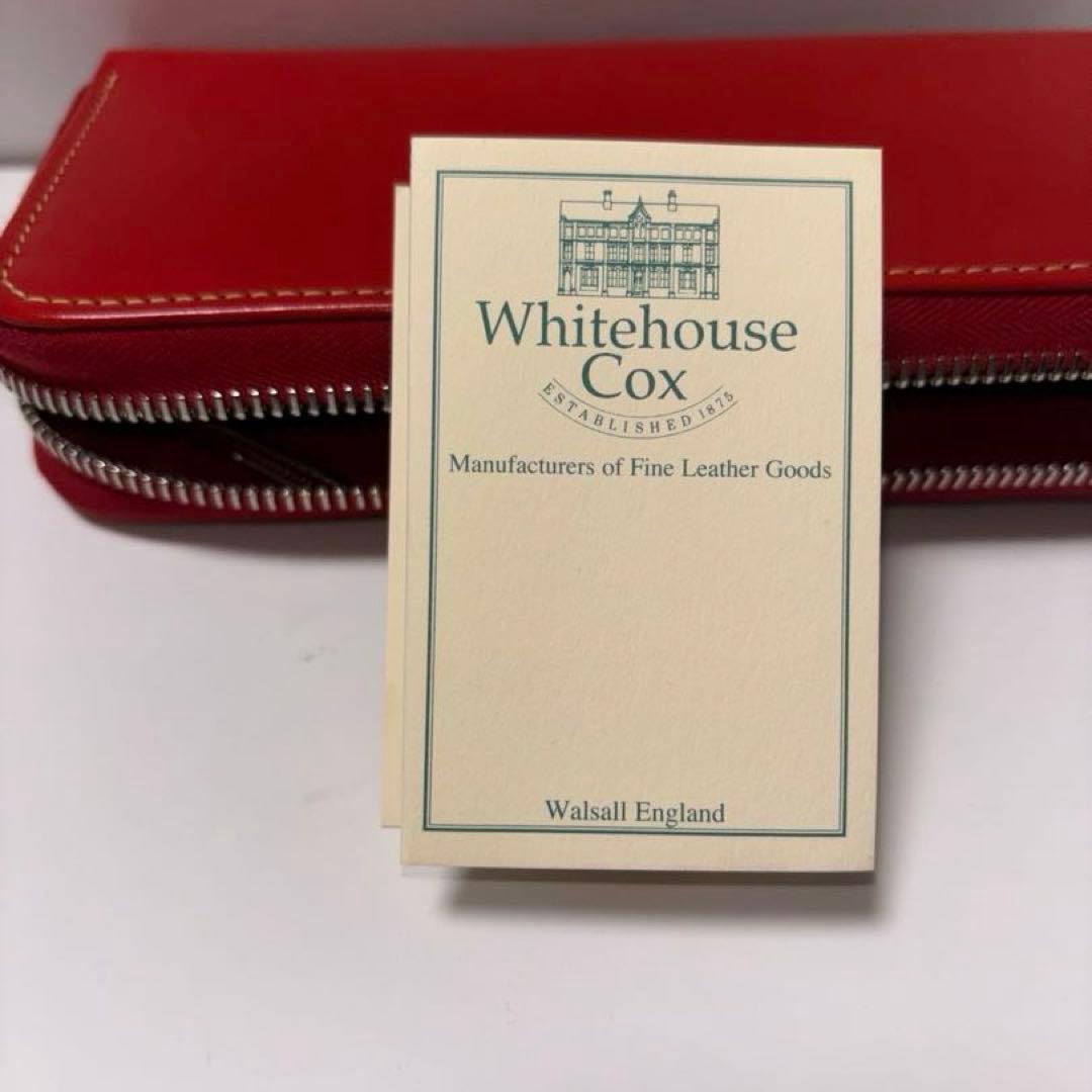 ★ 新品 未使用 Whitehouse Cox ブライドルレザー　長財布