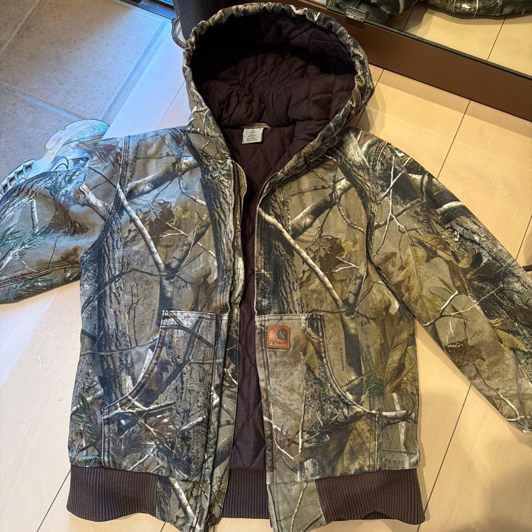Carhartt アクティブジャケット リアルツリー