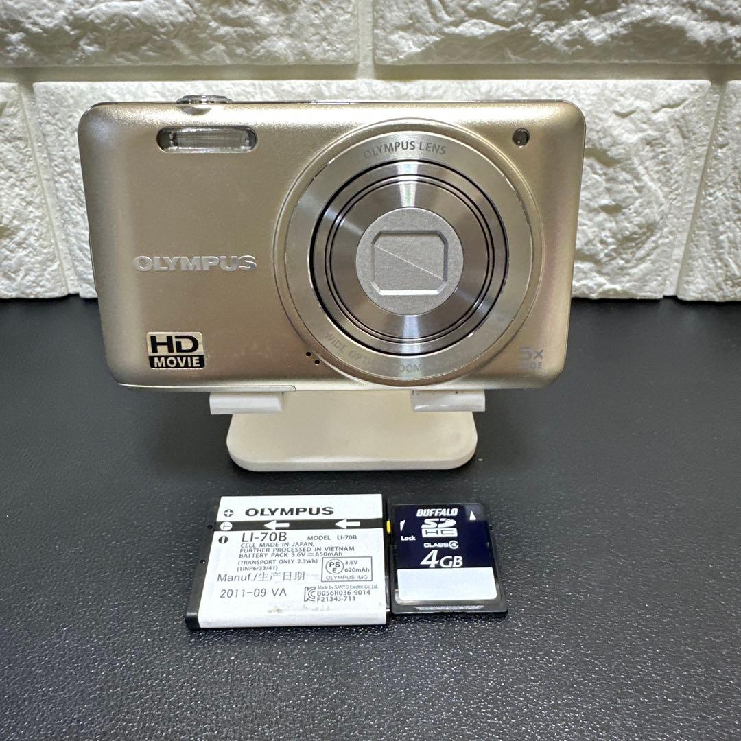 美品OLYMPUS　VG-145 ゴールド　動作確認済