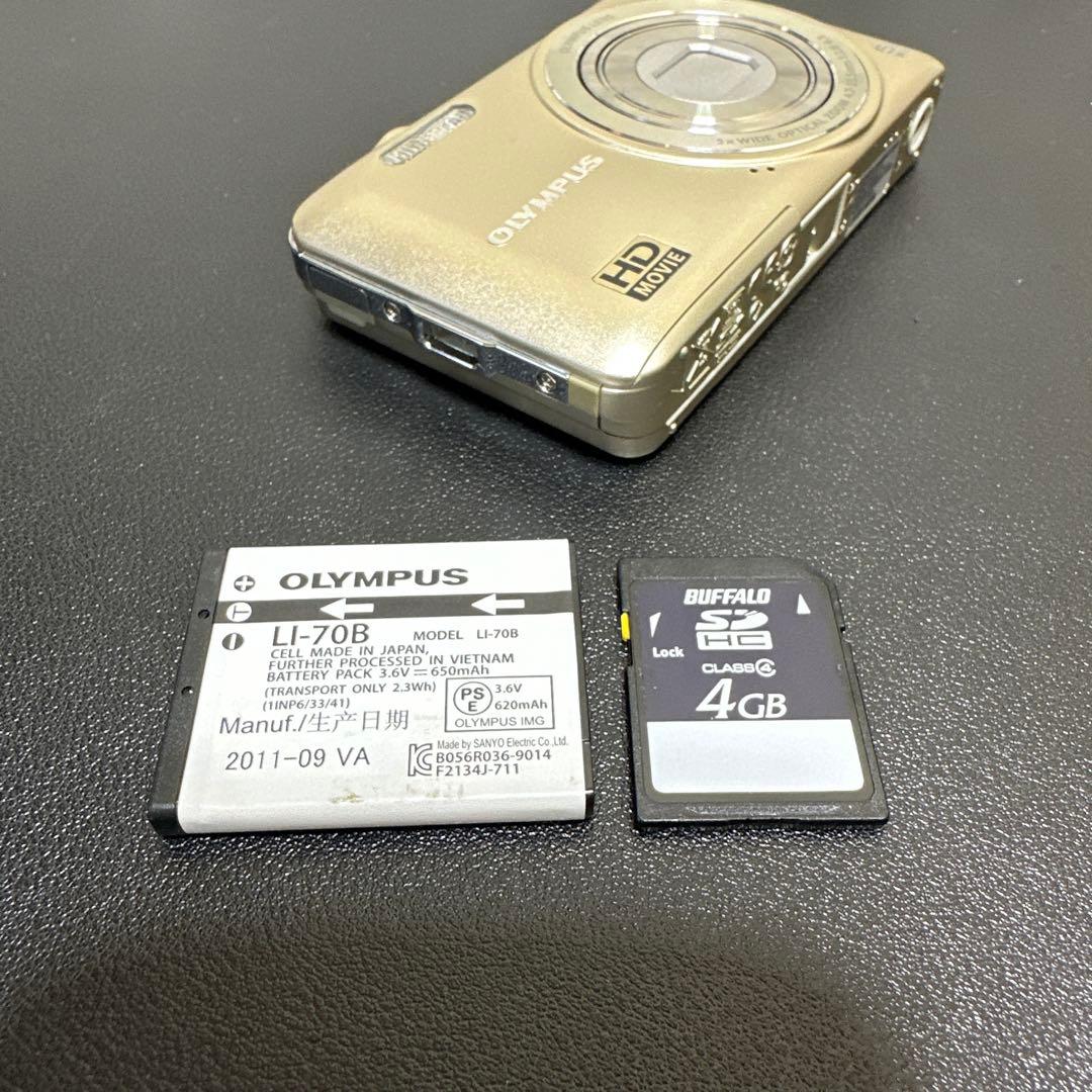 美品OLYMPUS　VG-145 ゴールド　動作確認済