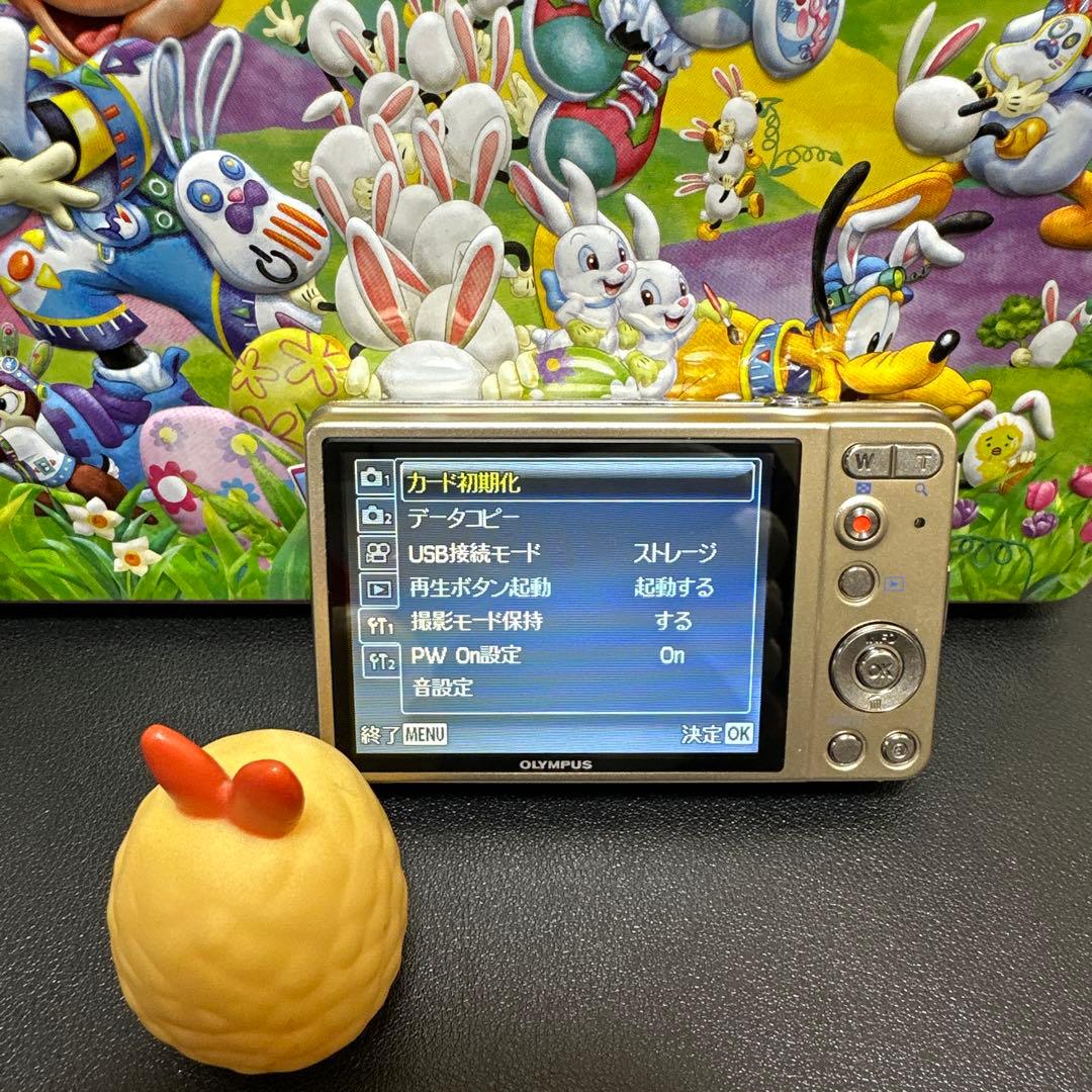 美品OLYMPUS　VG-145 ゴールド　動作確認済