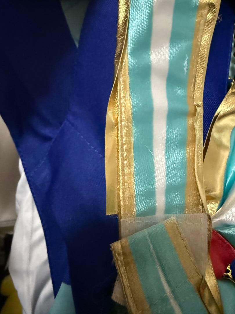 ホロライブ　大神ミオ　コスプレ　ウィッグ　衣装　セット