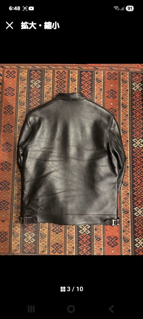 666 レザージャケット LJM-17TF タイトフィット