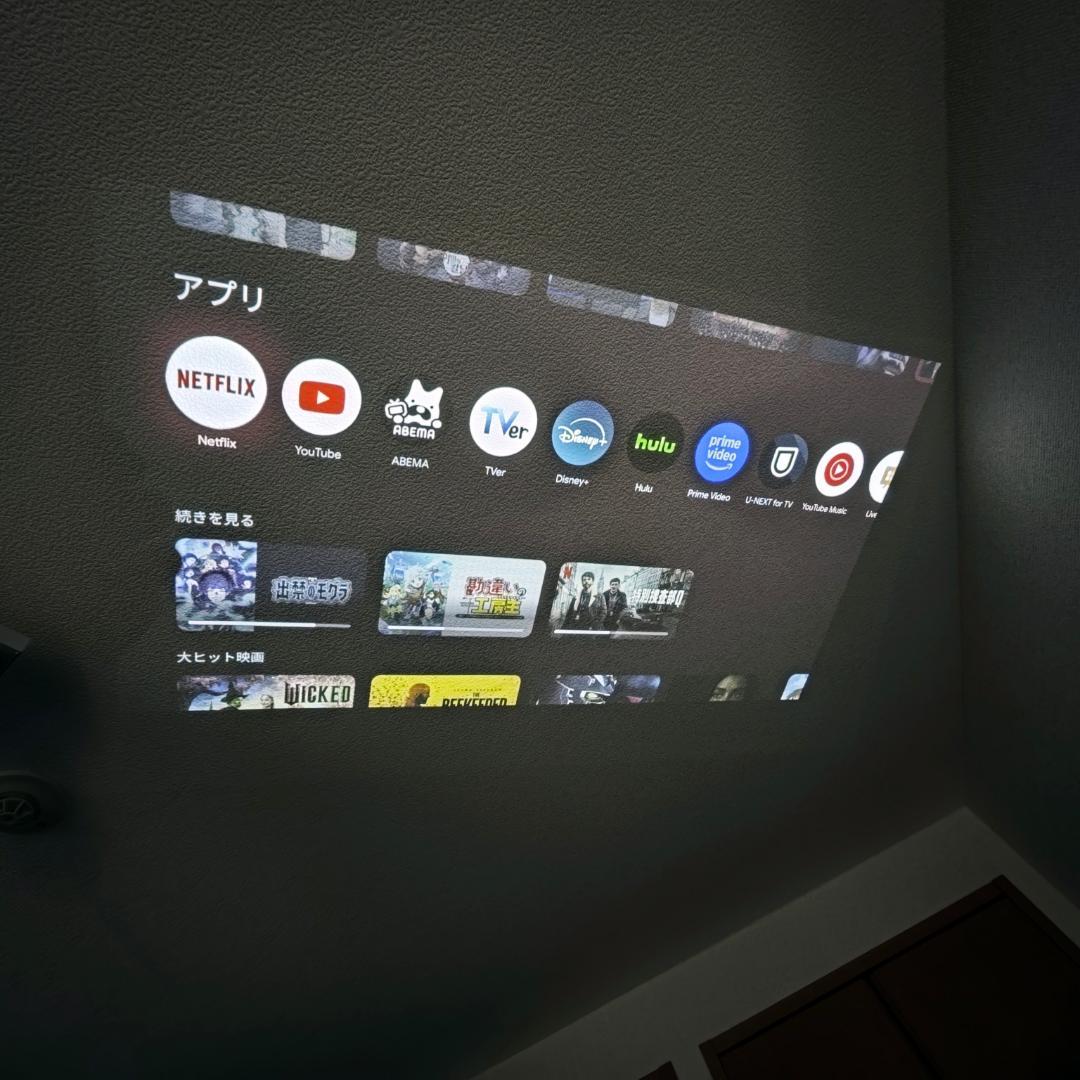 [美品] BenQ GV50 モバイルプロジェクター