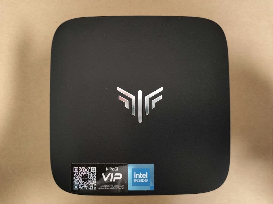 NIPOGI Mini PC 本体 N95 512GB SSD RAM16GB