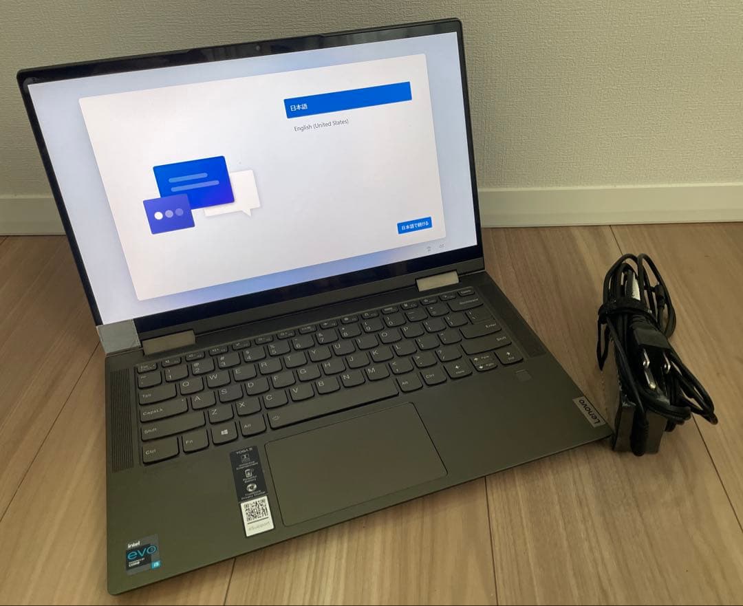 【ジャンク】レノボ Yoga7i 14ITL5 i5 12GB 512GB US