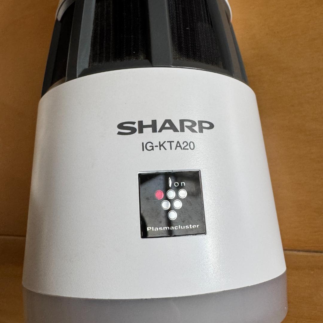 シャープ プラズマクラスター イオン発生機 LEDホワイト IG-KTA20