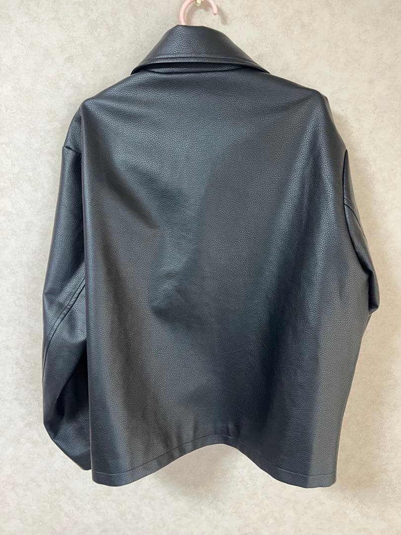 SUAVELE ブラック レザージャケット　サイズ2