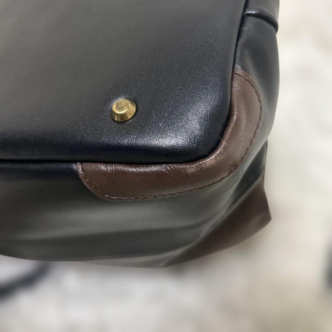 【美品】マスターピース　トートバッグ　Gloss ver.2　オールレザー