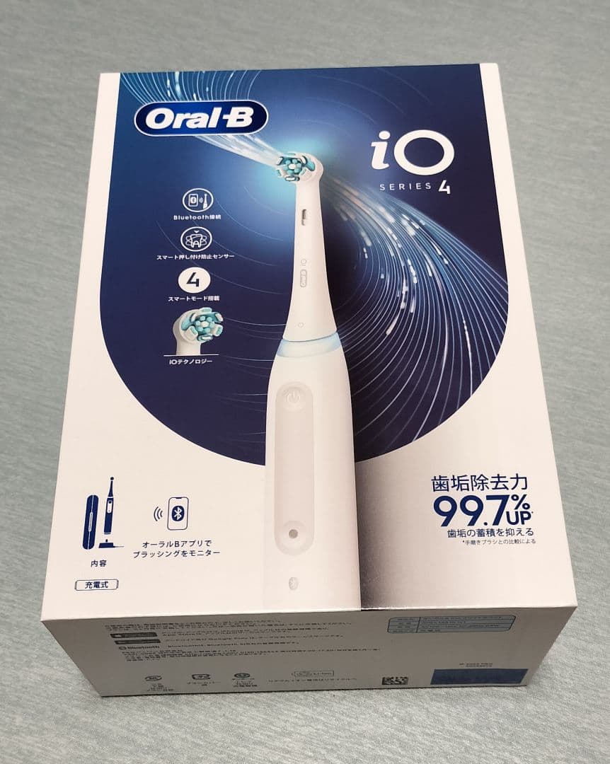 【新品、未使用】Oral-B iO Series 4 電動歯ブラシ ホワイト