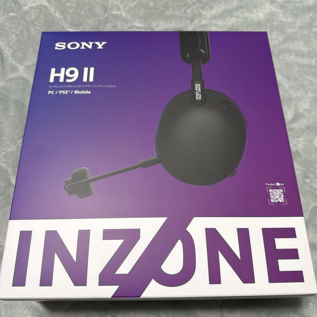 SONY INZONE H9 Ⅱ ゲーミングヘッドセット ブラック 美品！