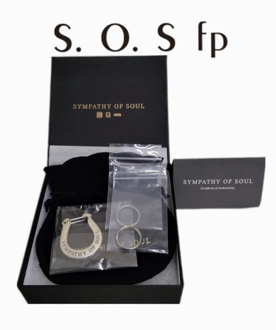 新品未使用保証書付SYMPATHY OF SOUL キーホルダー