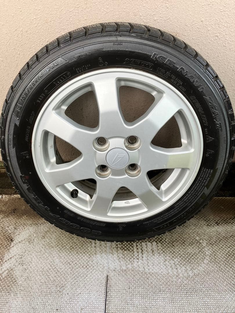 TORANION　14インチ スタッドレスタイヤ ホイールセット②