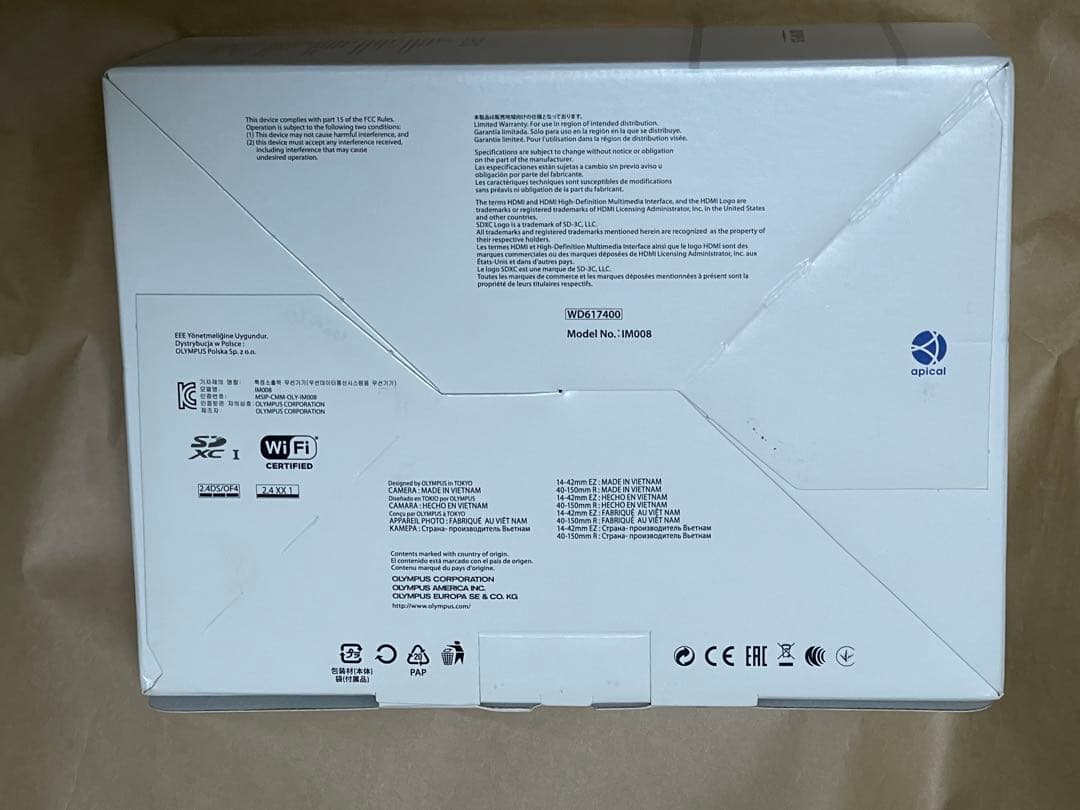 展示品　OLYMPUS PEN E-PL10 ホワイト　ダブルズームキット