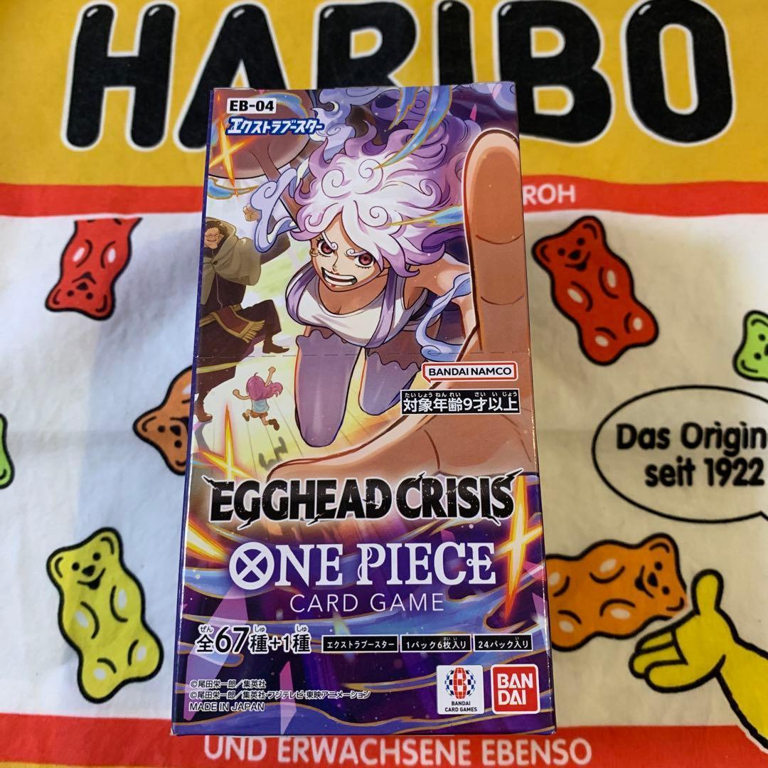 ⭐️おまけ付きEGGHEAD CRISIS ONE PIECE 1boxシール付き