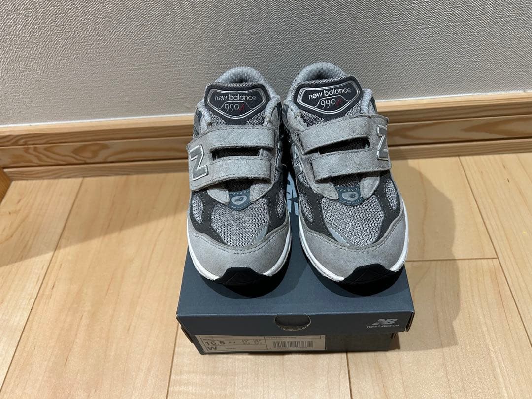 ソルト　New Balance IV990GL6 16.5cm 幅広