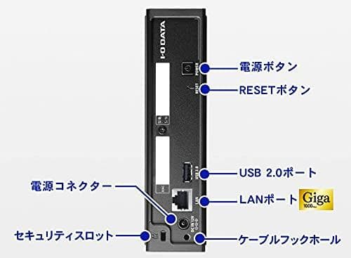I-O DATA NAS 1TB スマホ/タブレット対応 ネットワークHDD m