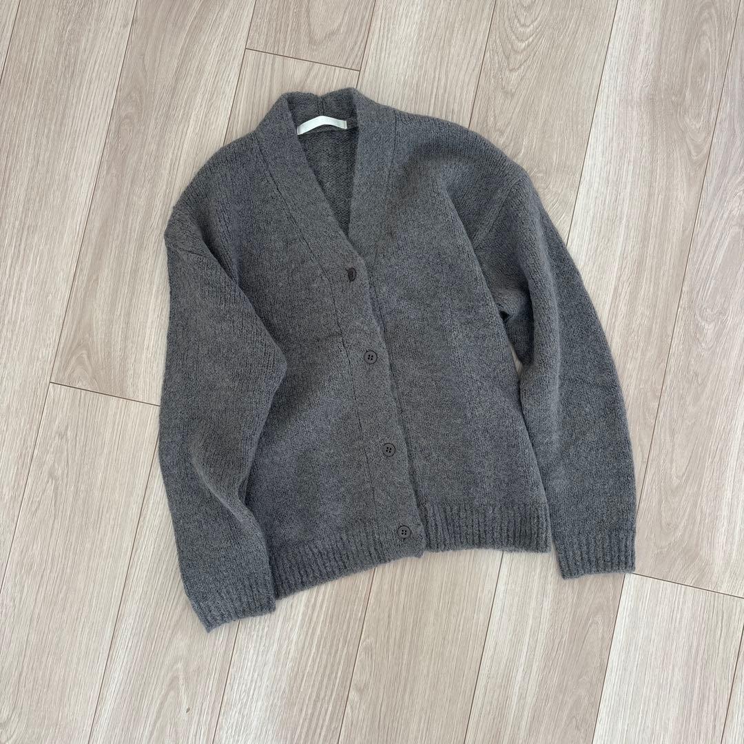 トップス evameva alpaca lily cardigan col 47