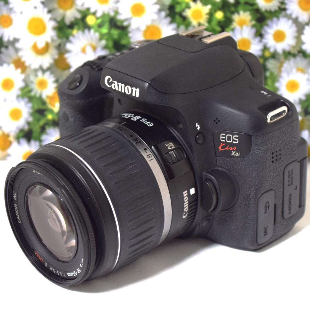 美品❤Canon EOS Kiss X8i❤Wi-Fi搭載❤キャノン❤超高性能