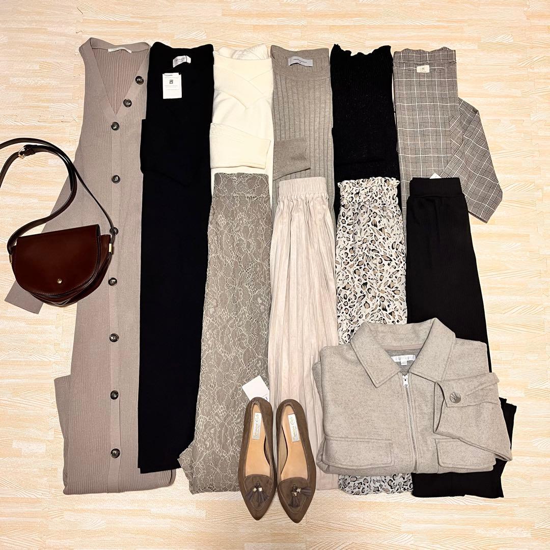 専用です リピ割　シンプルキレイめ お姉さん系コーデセット ベージュカラー