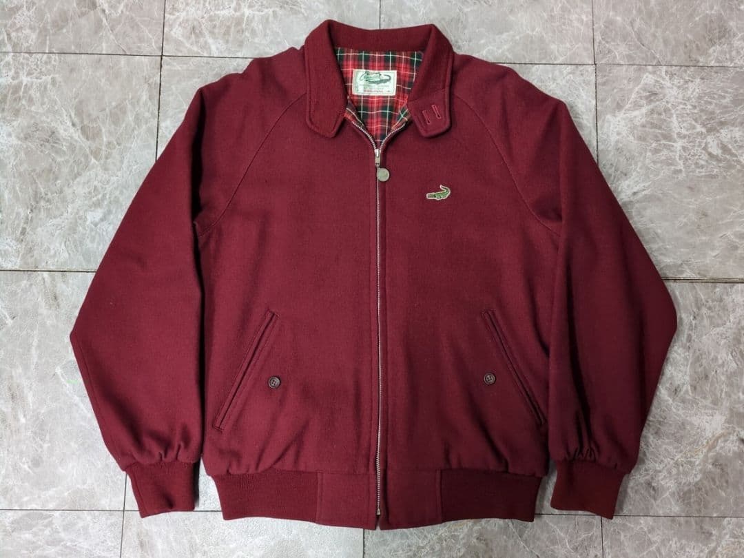 80s90s ヴィンテージ 裏チェック スイングトップ ハリントンジャケット