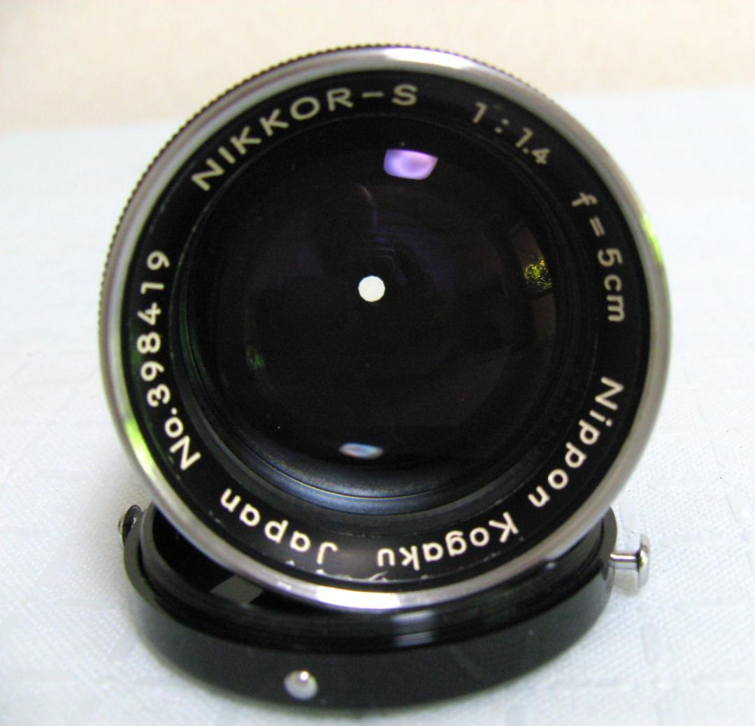★Nikon NIKKOR-S 5cm F1.4ニコンSマウント レンズフード付