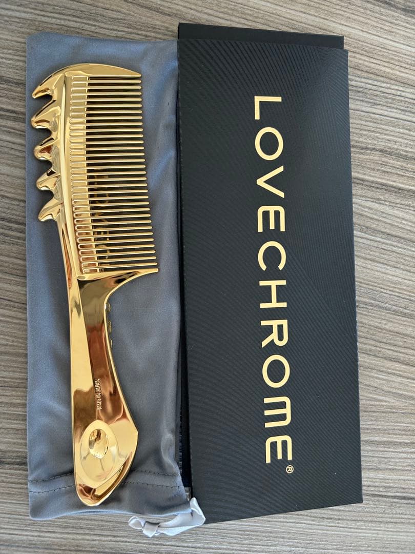 【新品】lovechromeラブクロム (R)K24GPスカルプカッサ ゴールド