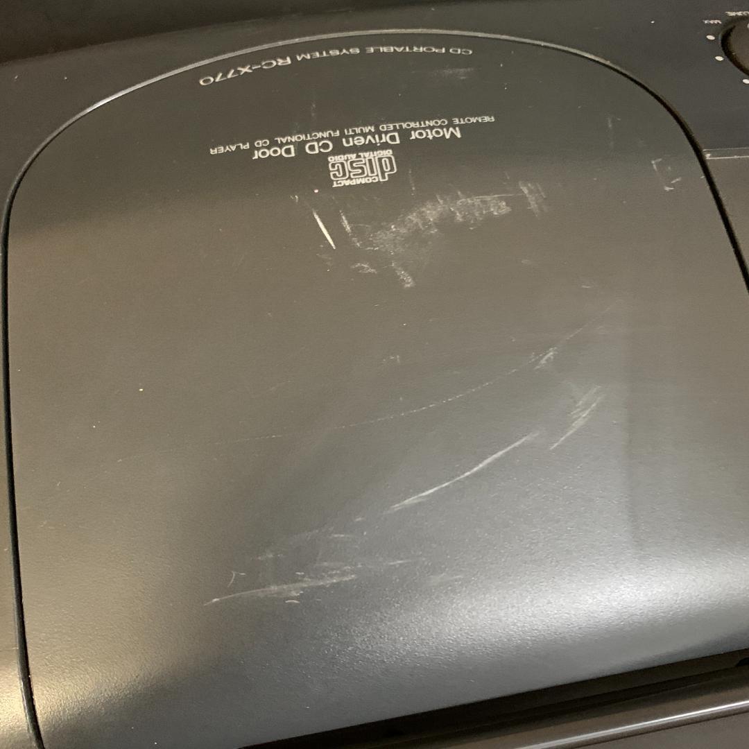 Victor　CDラジカセ　RC-X770 動作OK