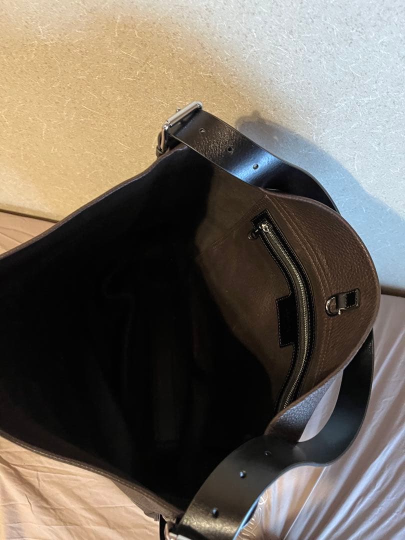 N*r様 LEMAIRE BELTED TOTE BAG ダークブラウン