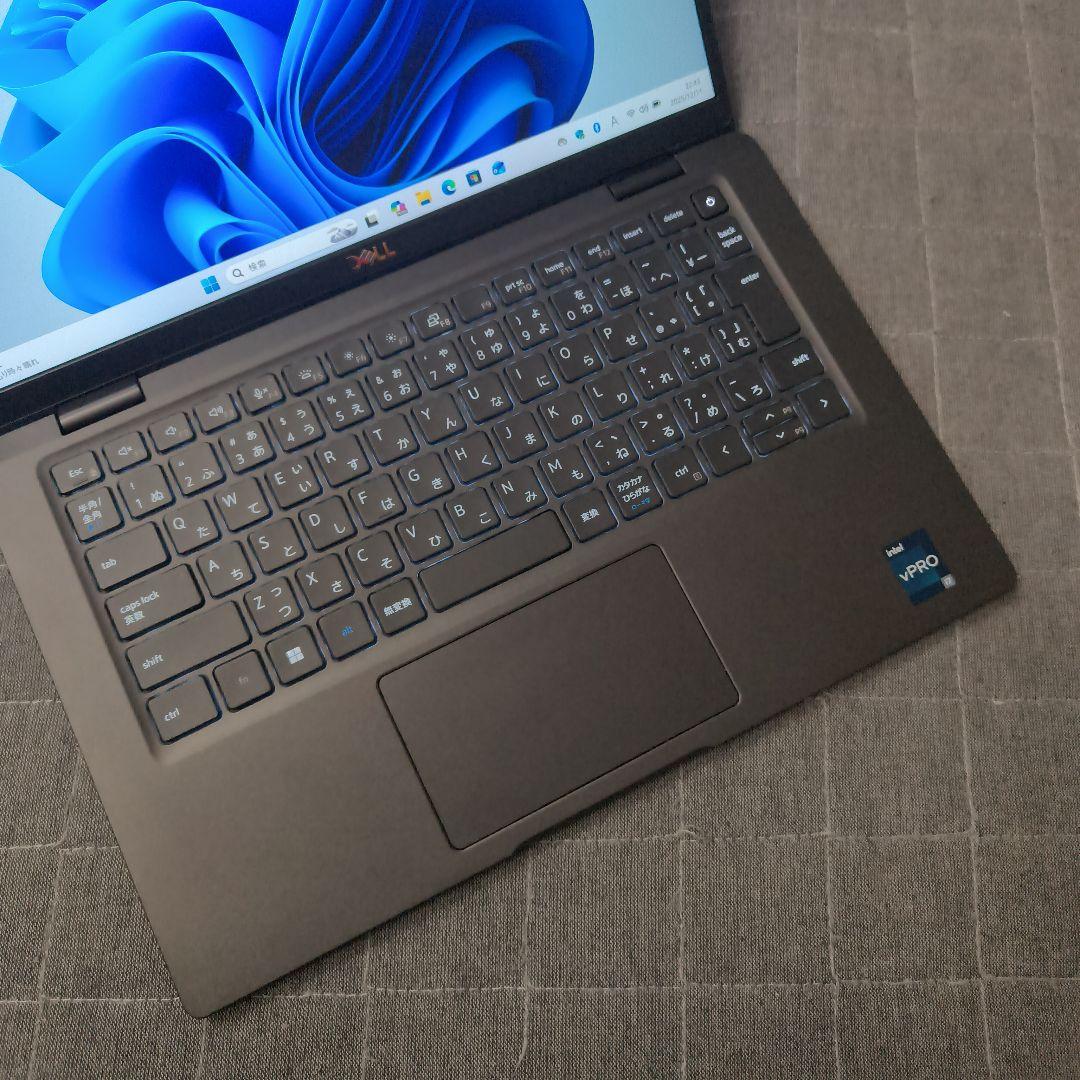 タッチ 良好 DELL 驚速 12世代i7 16GB 512GB 軽量薄型