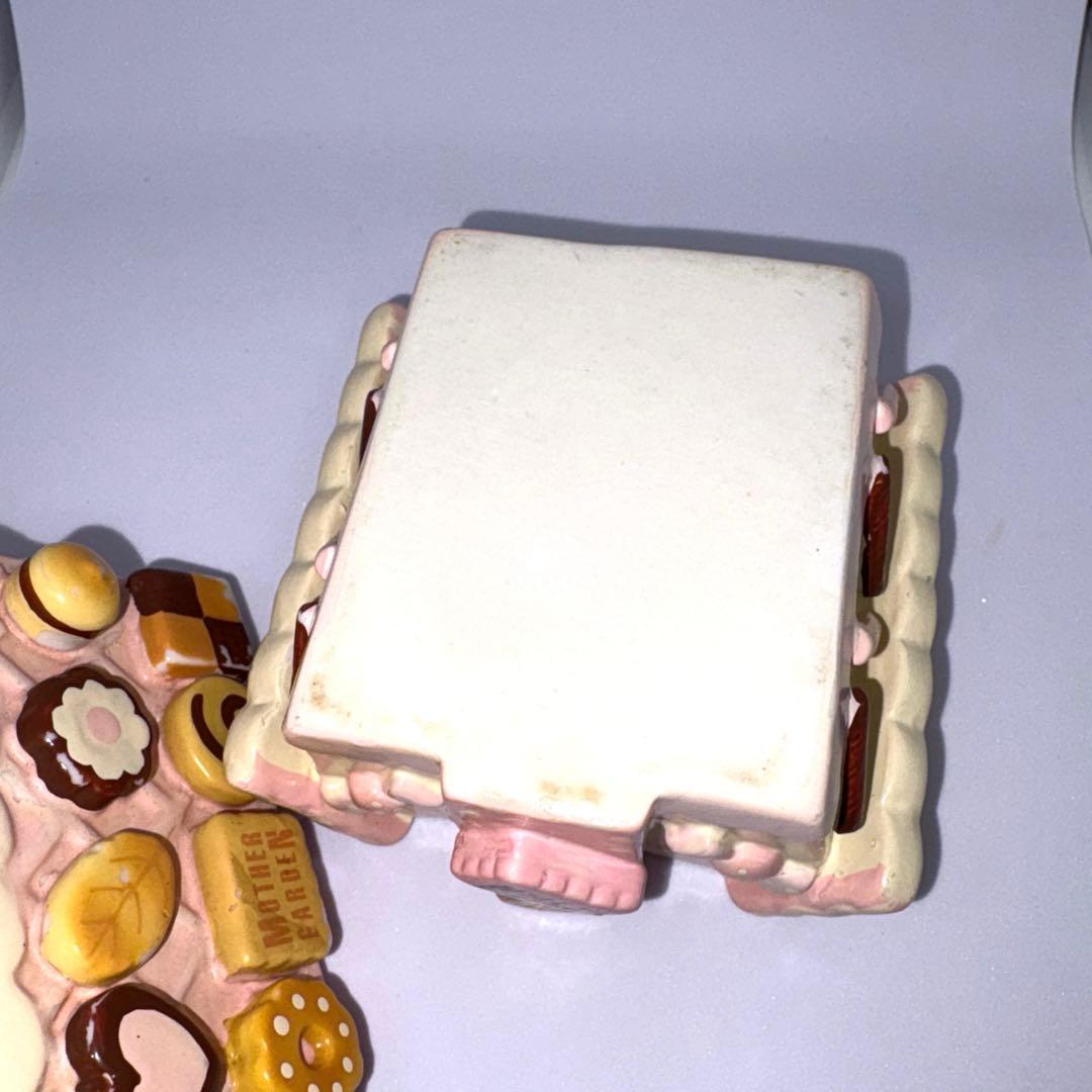 【激レア】 マザーガーデン 陶器 小物入れ お菓子のおうち クッキーハウス
