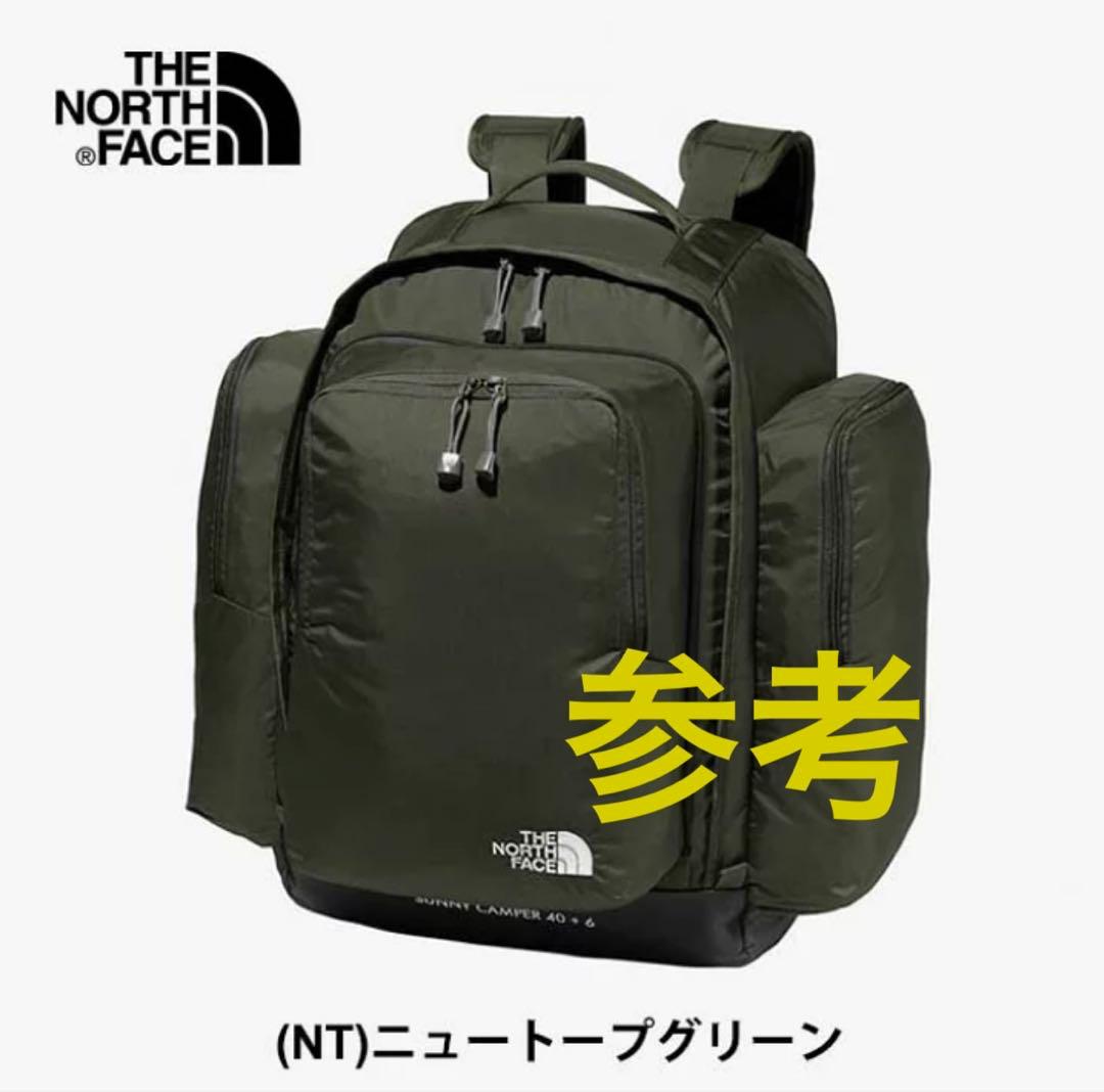 ノースフェイス　サニーキャンパー　40+6 リュック　グリーン　林間学校