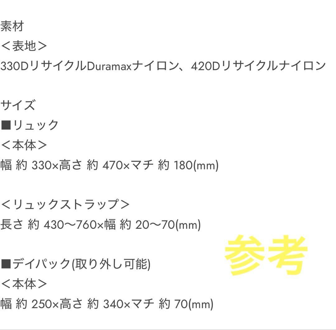 ノースフェイス　サニーキャンパー　40+6 リュック　グリーン　林間学校