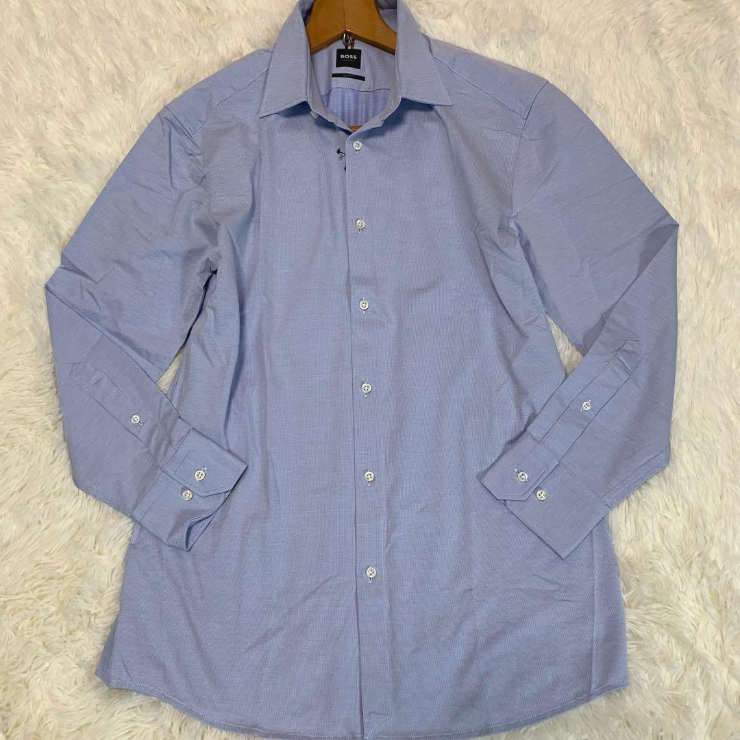 専用♡未使用/L-XL相当◆ HUGO BOSS【Albini社◆長袖シャツ】