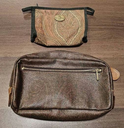 m*t様 ETRO　エトロ　ボストンバッグ　ポーチ　2WAY　ペイズリー柄　ブラ