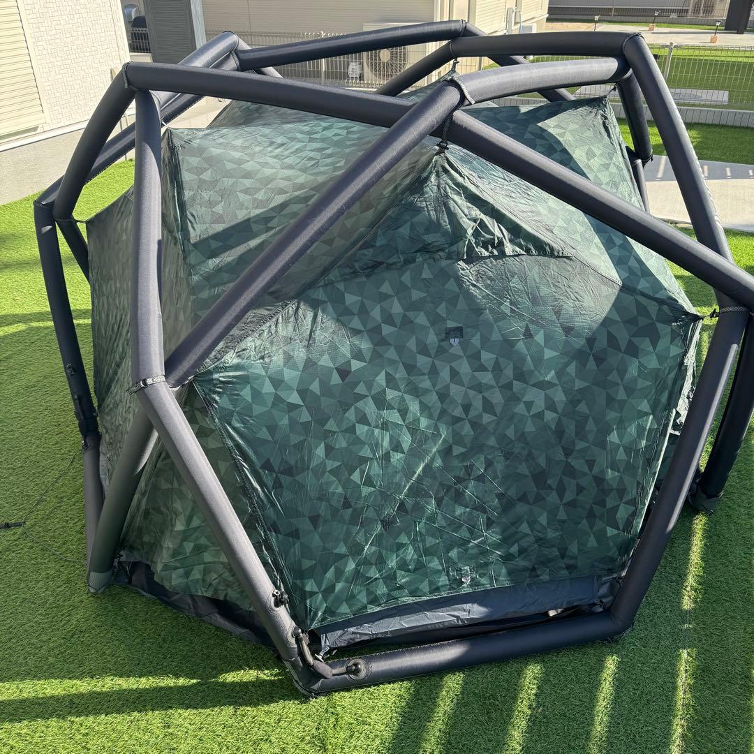 ハイムプラネット ケイブ エアーテント　ポンプ　フットプリント付き