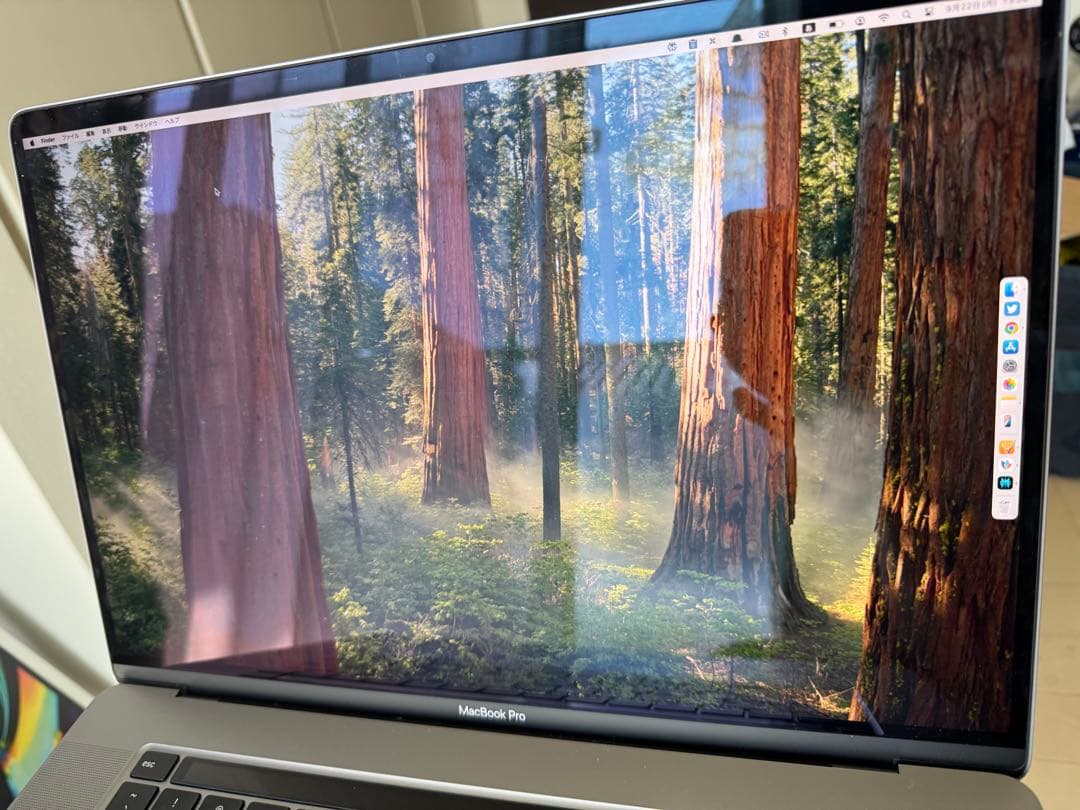 MacBook本体 MacBookPro 16 2019 i9/32GB/1TB/5500M/8GB